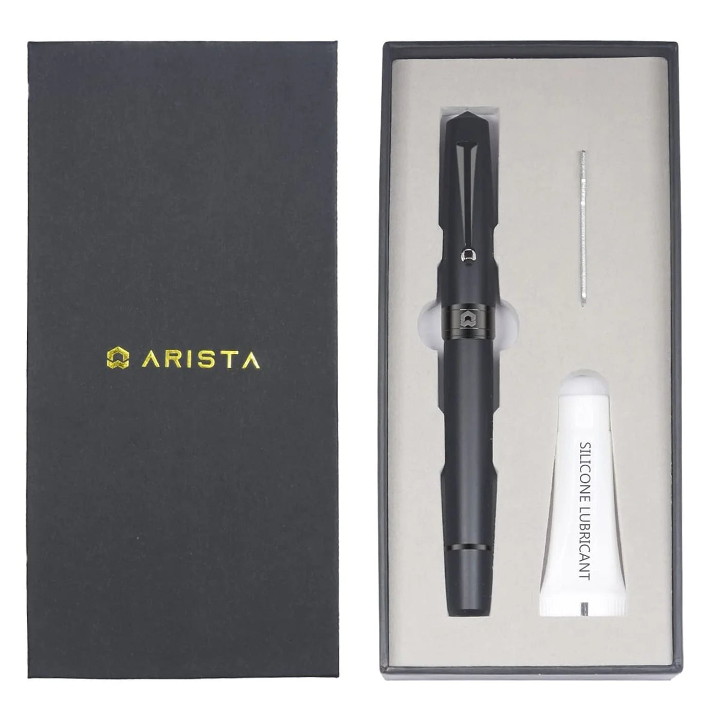 Arista | One Classic | Fountain Ink Pen | Matt Black-titanium Trims