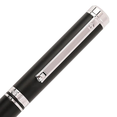 Arista | Ballpoint Pen | Black Barrel With Chrome Trim | With Elgin Watch