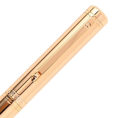 Arista | Ballpoint Pen | Full Gold | With Gold Table Clock With Pencil Mechanism