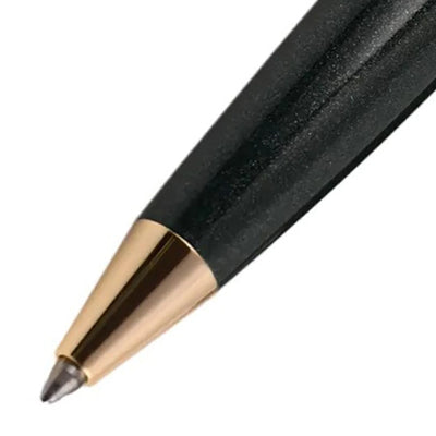 Arista | Ballpoint Pen | Black With Gold Trim | With Elgin Watch
