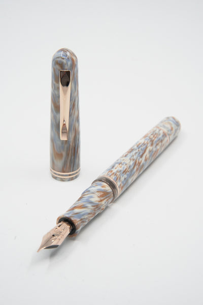 Gioia | Metis | Fountain Pen | Cappuccino | Rose Gold Trims