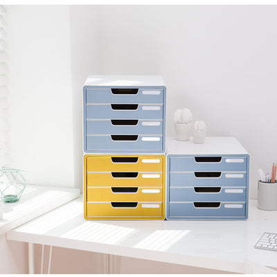 Sysmax | Deluxe Color File Cabinet | 4 Drawers | Mint