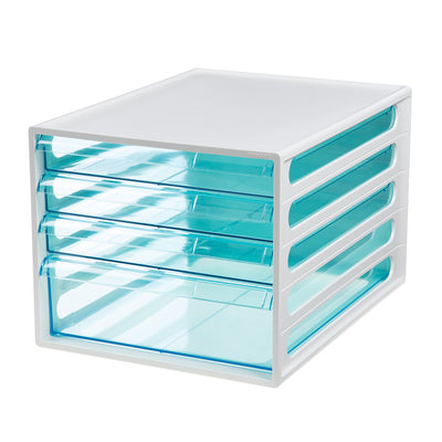 Litem | EL File Cabinet | 4 Drawers | Ivory