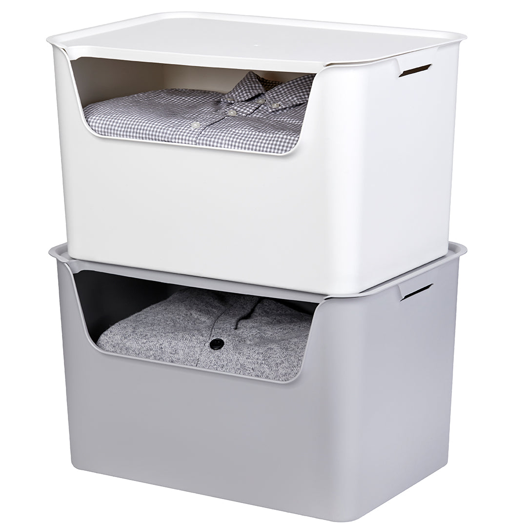 Litem | Living Box | Organizer Box L | 18 liters | Ivory