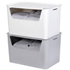 Litem | Living Box | Organizer Box L | 18 liters | Cool Grey