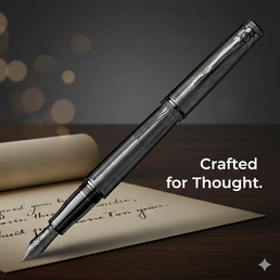 Scrikss Heritage Fountain Pen Matt Black - 50th Year Anniversary Edition