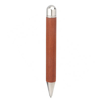 E+M Wood-In Wood Pen Plum In A Fine Wooden Case