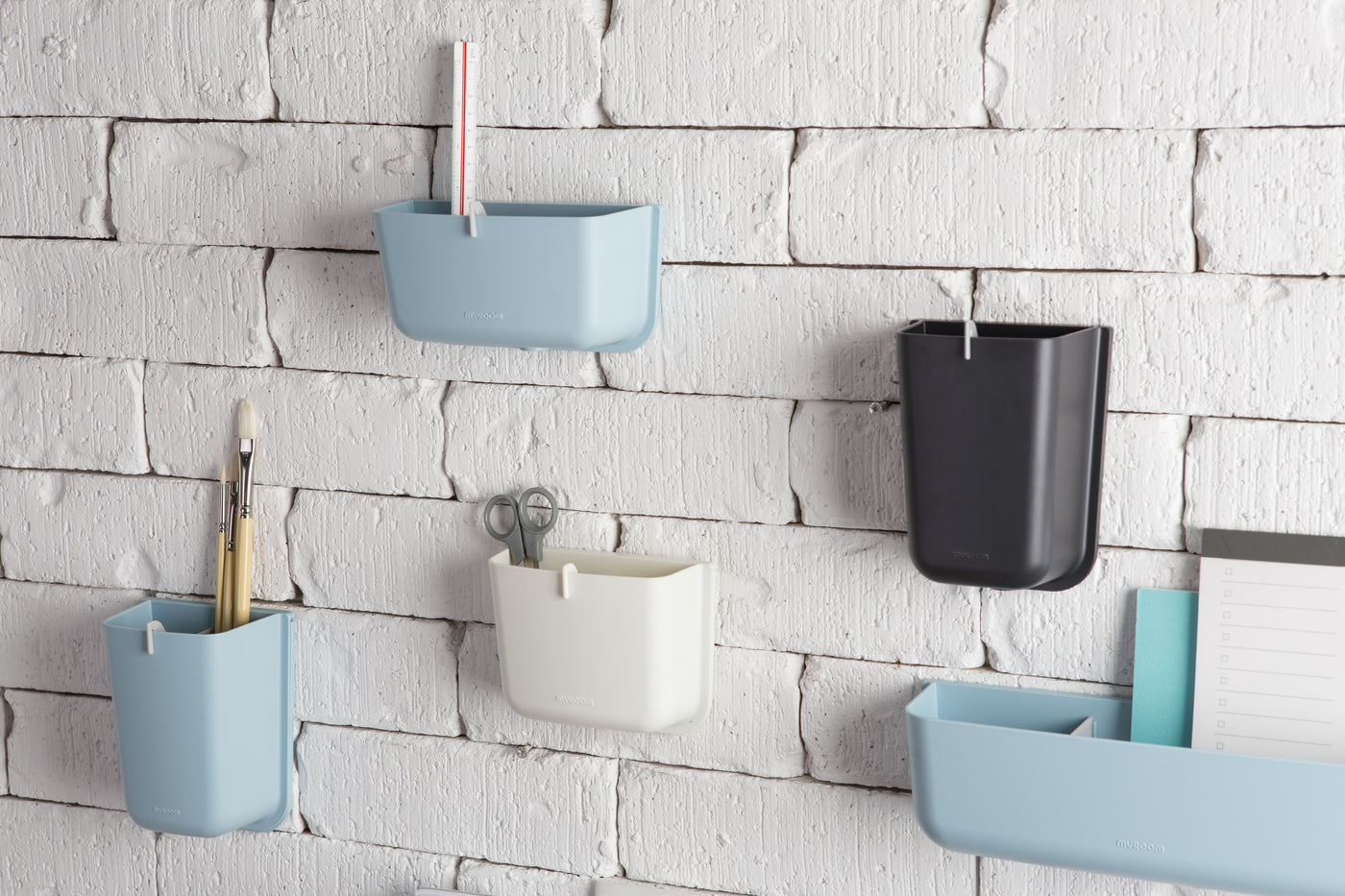 Litem | Wall Mounted | Organizer |  Mint | Myroom | For Office  Home & Kitchen