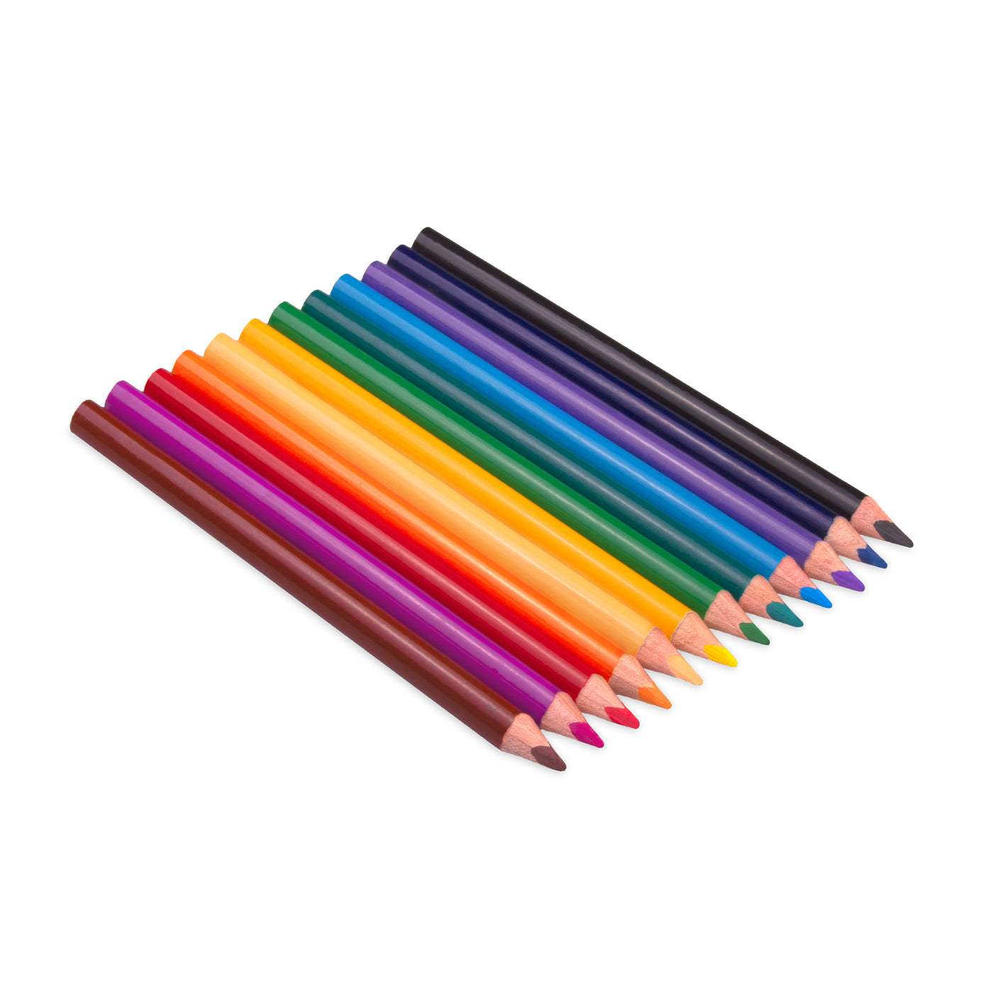 Jovi Maxi Coloured Wooden Pencils Case 12 Pencils