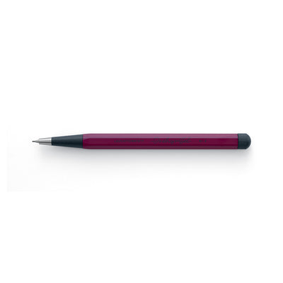 LEUCHTTURM1917 0.7mm Mechanical Clutch Pencil | Graphite HB Lead | Drehgriffel No. 2 | Port Red | Twist Mechanism