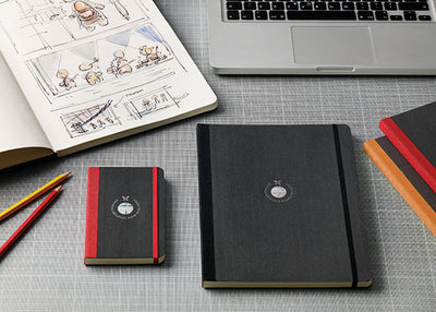 Flexbook | Blank | Medium A5 Size Sketchbook | Red | Flex Global Sketchbook