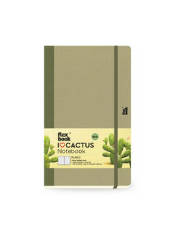 Flexbook A5 Size Ruled Eco Notebook 192 Pages - Desert Sand Cactus