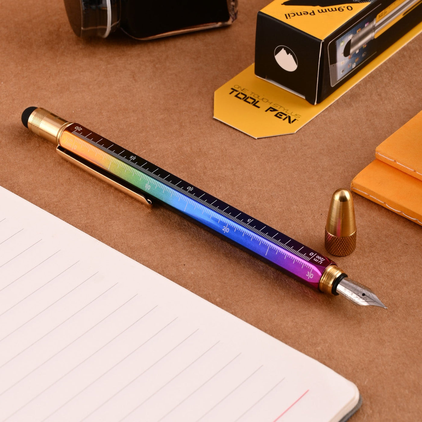 Monteverde 9 Function Tool Fountain Pen - Rainbow GT 5