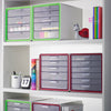 Litem | My Room | Multi Cabinet | 4 Drawers | Red