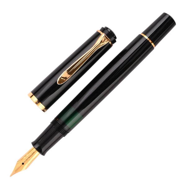 PELIKAN FOUNTAIN PEN M200 - BLACK (BROAD NIB)
