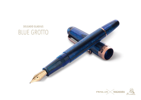 Penlux | Fountain Pen | Delgado Gladius | Blue Grotto