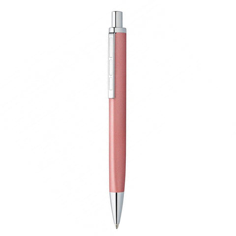 Staedtler Triplus 444 M20-3 Retractable Ballpoint Pen 444 M, Colour Radiant Rose, Premium Quality Metal Casing In Ergonomic Triangular Shape, Large Refill M, Ink Colour Blue, 444 M20-3