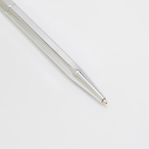 Ystudio | Ballpoint Pen | Classic Revolve | Spring Shiny Silver