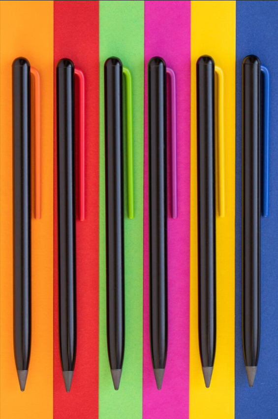 Pininfarina | Grafeex | Graphite Pencil | Brass Barrel | Orange