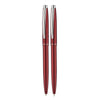 Scrikss | 108 Prestige | Ballpoint Pen + Mechanical Pencil Set | Red CT