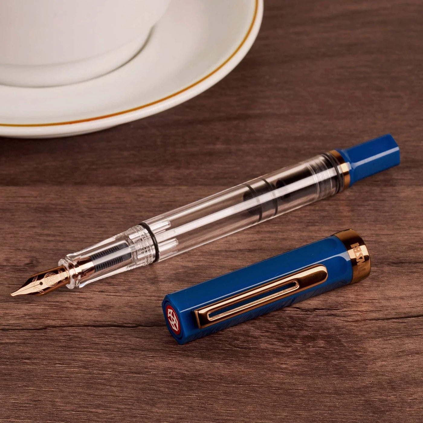 Twsbi Eco Indigo Blue Bronze Fountain Pen