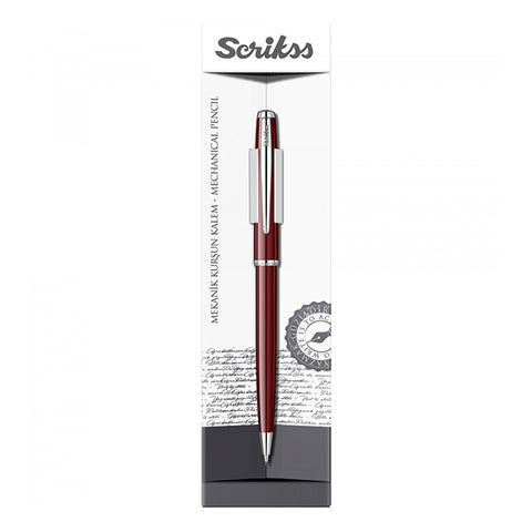 Scrikss | Vintage 52 | Mechanical Pencil | Burgundy