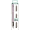 Scrikss Primeo Medium Nib Fountain Pen | 3 Cartridges Included | Stainless Steel Nib & ABS Body | Lilac | in Blister Pack