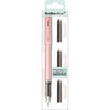 Scrikss Primeo Medium Nib Fountain Pen | 3 Cartridges Included | Stainless Steel Nib & ABS Body | Pink | in Blister Pack