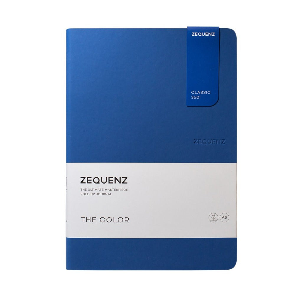 Zequenz  | The Color | A5 Royal Blue | Ruled