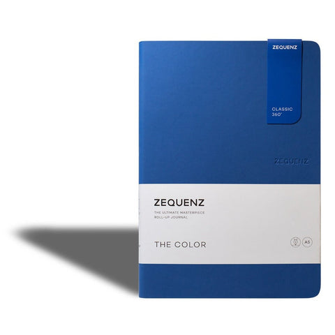 Zequenz  | The Color | A5 Royal Blue | Ruled