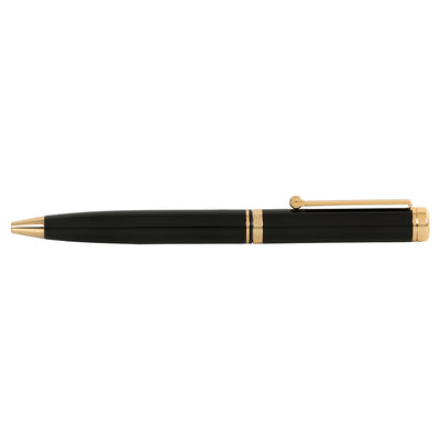 Arista | Ballpoint Pen | Black With Gold Trim | With Elgin Watch