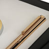 Arista | Ballpoint Pen | Full Gold | With Elgin Watch With Pencil Mechanism
