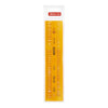 Aristo | Lettering Stencil | 5mm H-Profil | Orange Transparent Plastic