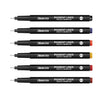 Aristo | Pigment Liner | 0.05/0.1/0.2/0.3/0.4/0.5mm | Set of 6 Pens