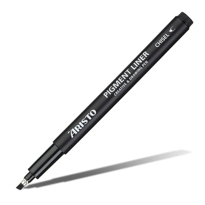 Aristo | Pigment Liner | Chisel Tip | Pack of 1