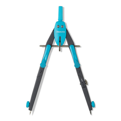 Aristo | Rapid Adjustment Compass | College BTS | 2 Hinges | Blue Colour