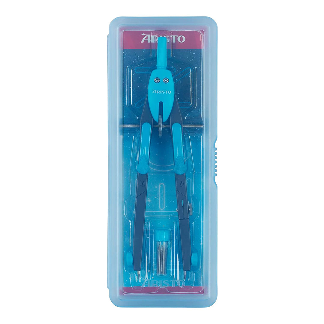 Bts Compass Set Aristo | Rapid Adjustment Compass | College BTS | 2 Hinges | Blue Colo