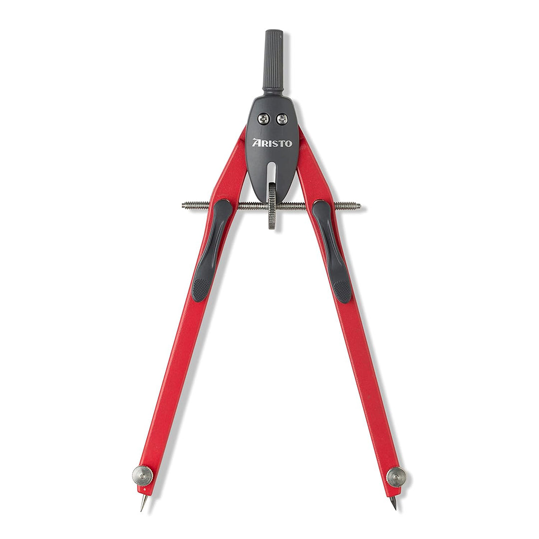 Aristo | Rapid Adjustment Compass | College BTS | Lava Red Colour