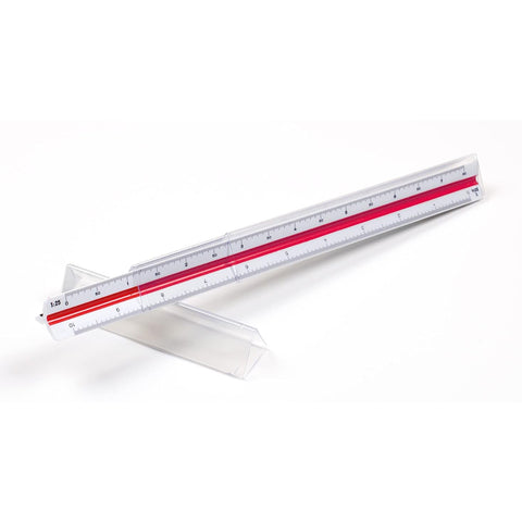 Aristo | Triangular Reduction Scale | F - Mechanical Engineering | 30cm | with Protected Plastic Quiver