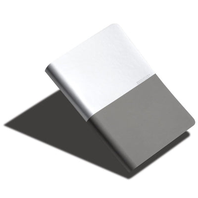Zequenz | Basic Plus+ | A5 Silver Grey | Ruled - Blank