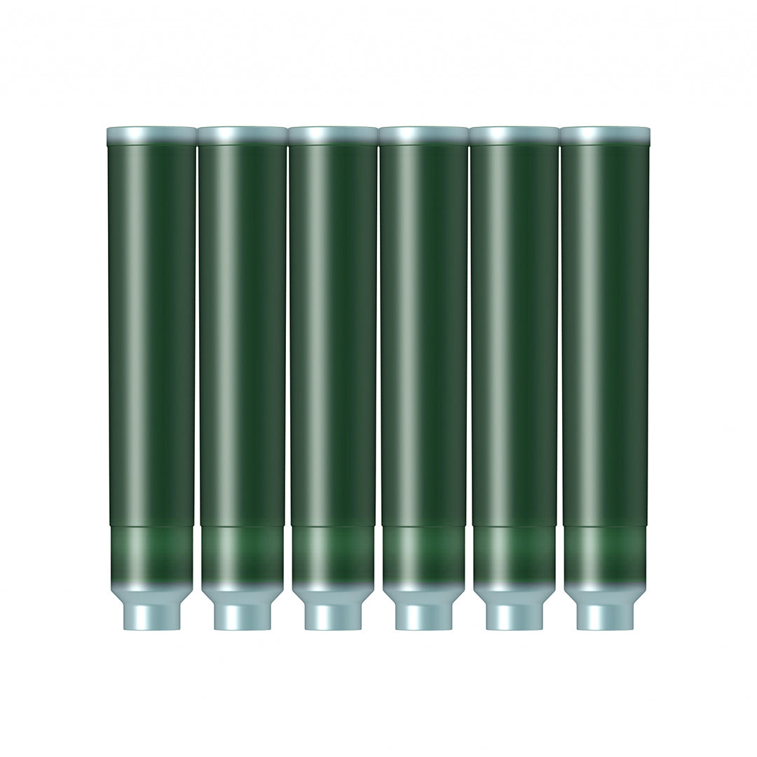 Scrikss | Cartridge Box | 6 Pcs | Fountain Pen | Green