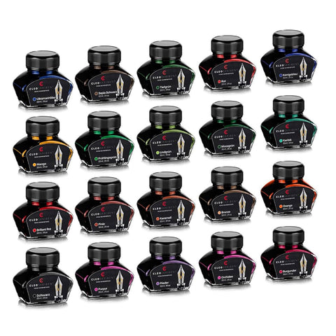 Cleo Skribent | Lilac Fountain Pen | Ink Bottle | 30 ml