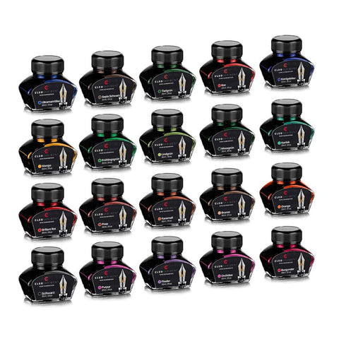 Cleo Skribent | Sepia Black Fountain Pen | Ink Bottle | 30 ml