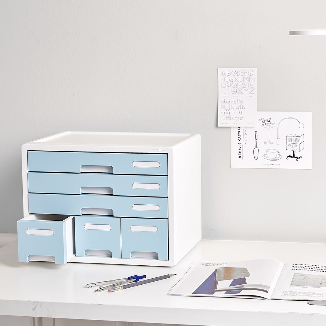 Sysmax | Combo File Cabinet | White