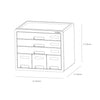 Sysmax | Combo File Cabinet | Grey
