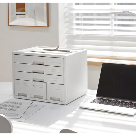 Sysmax | Combo File Cabinet | White