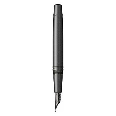 Scrikss | Fortune Series | Medium Nib Fountain Pen | Matte Black