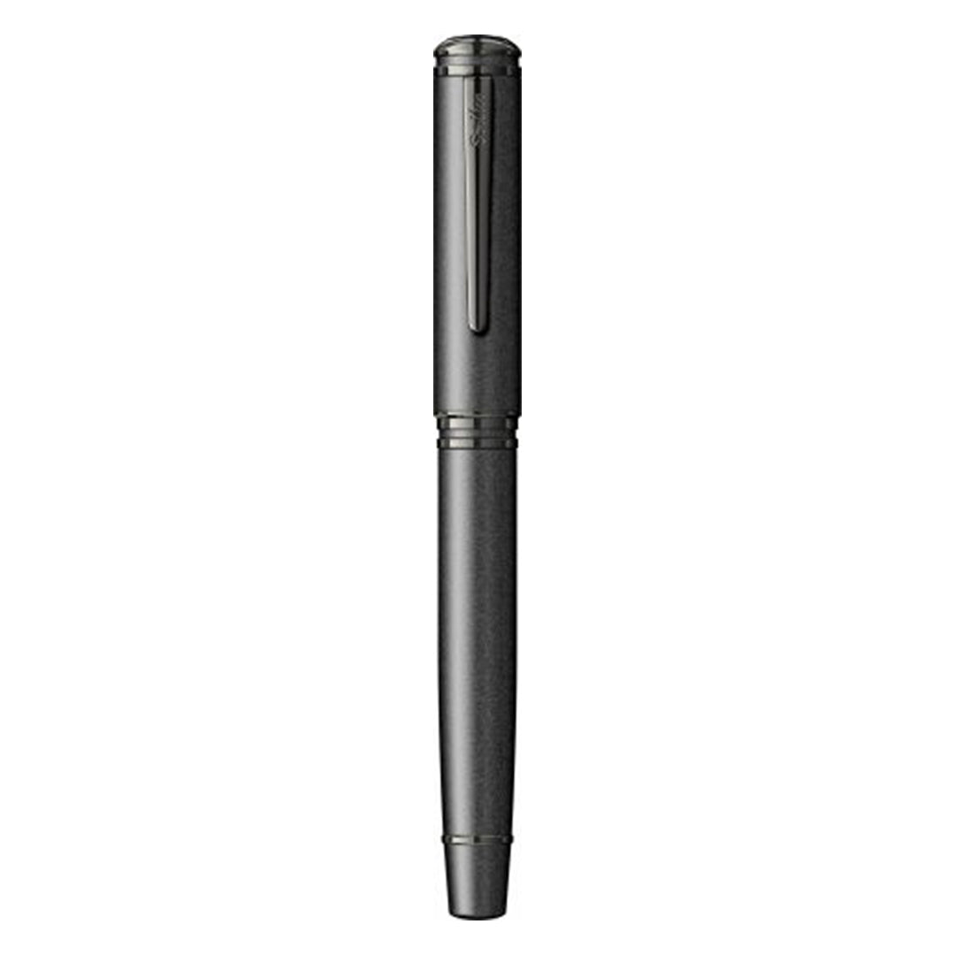 Scrikss | Fortune Series | Medium Nib Fountain Pen | Matte Black