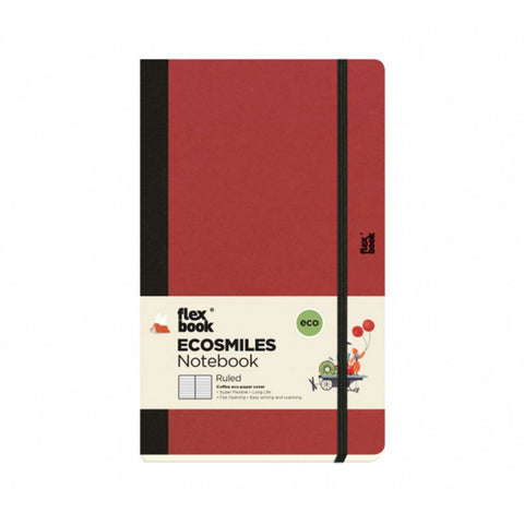 Flexbook | Ecosmiles Notebook | Cherry | Ruled
