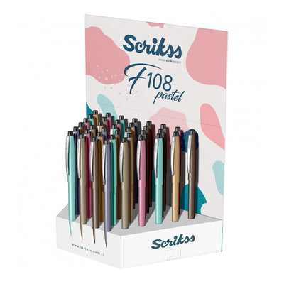Scrikss | F108 Pastel | Ball Pen | Pastel Mint CT